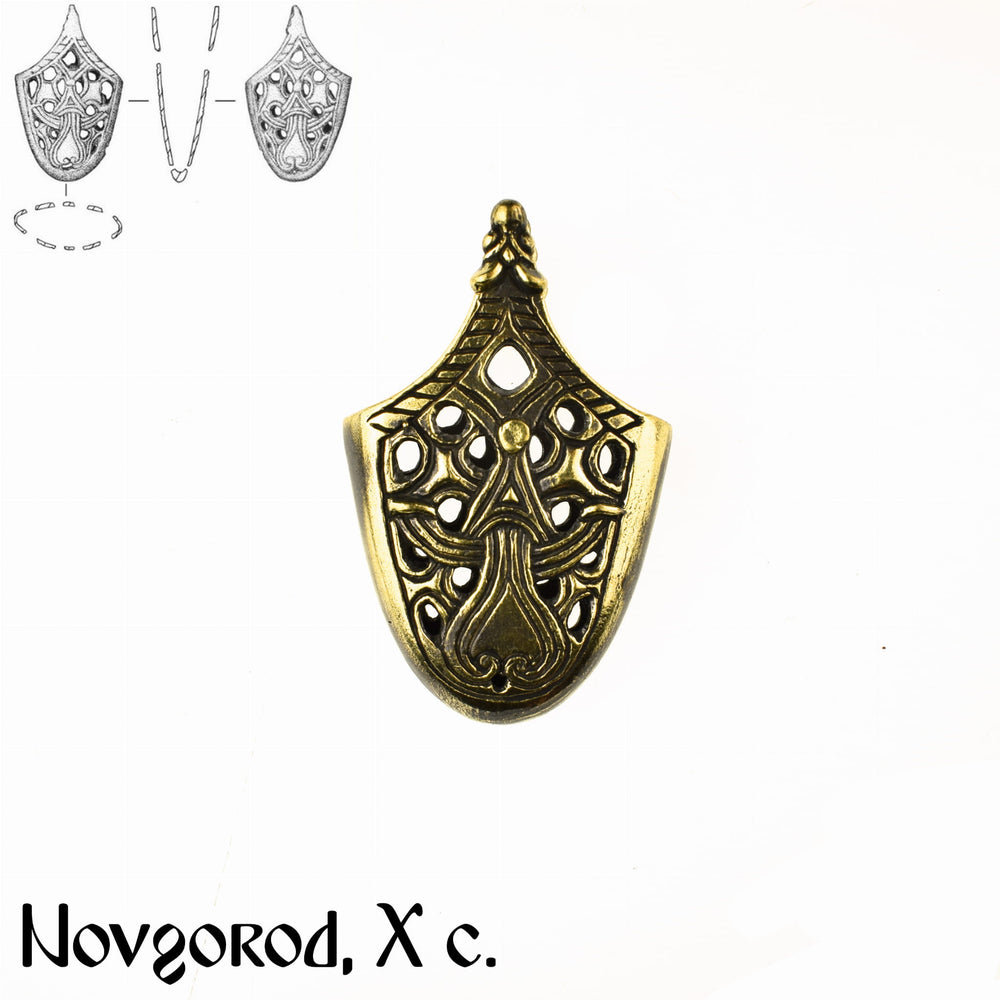 Scabbard tip (Novgorod, X c.)