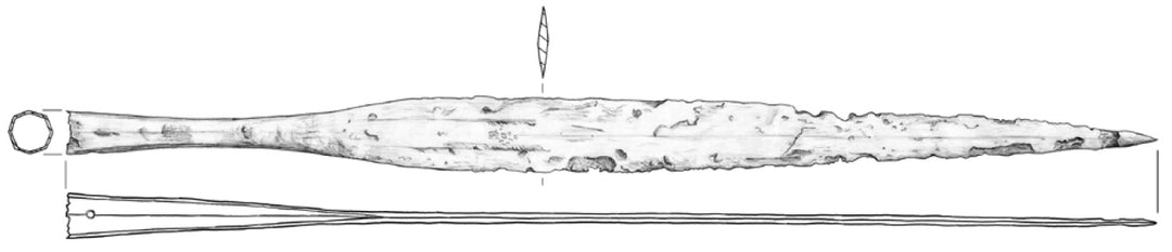 Spear - Lednica Type (73,5cm) (10th–11th Century Reconstruction)