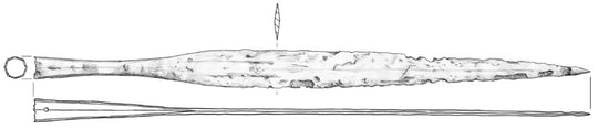 Spear - Lednica Type (73,5cm) (10th–11th Century Reconstruction)