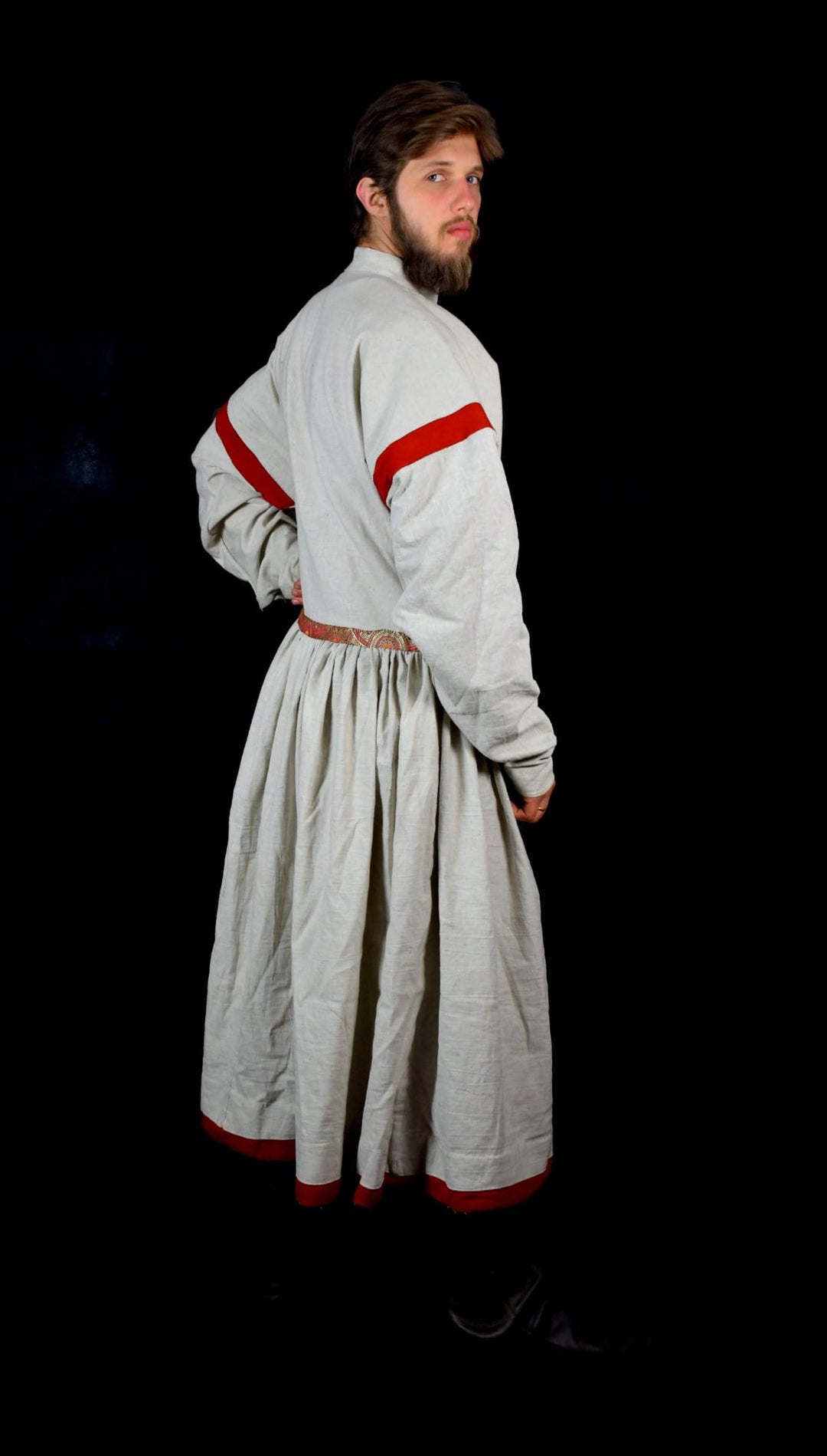 Caftan from Iziaslav, Cuman caftan, Kipchak, Poloviets (Iziaslav, Cuman, XIII c.)