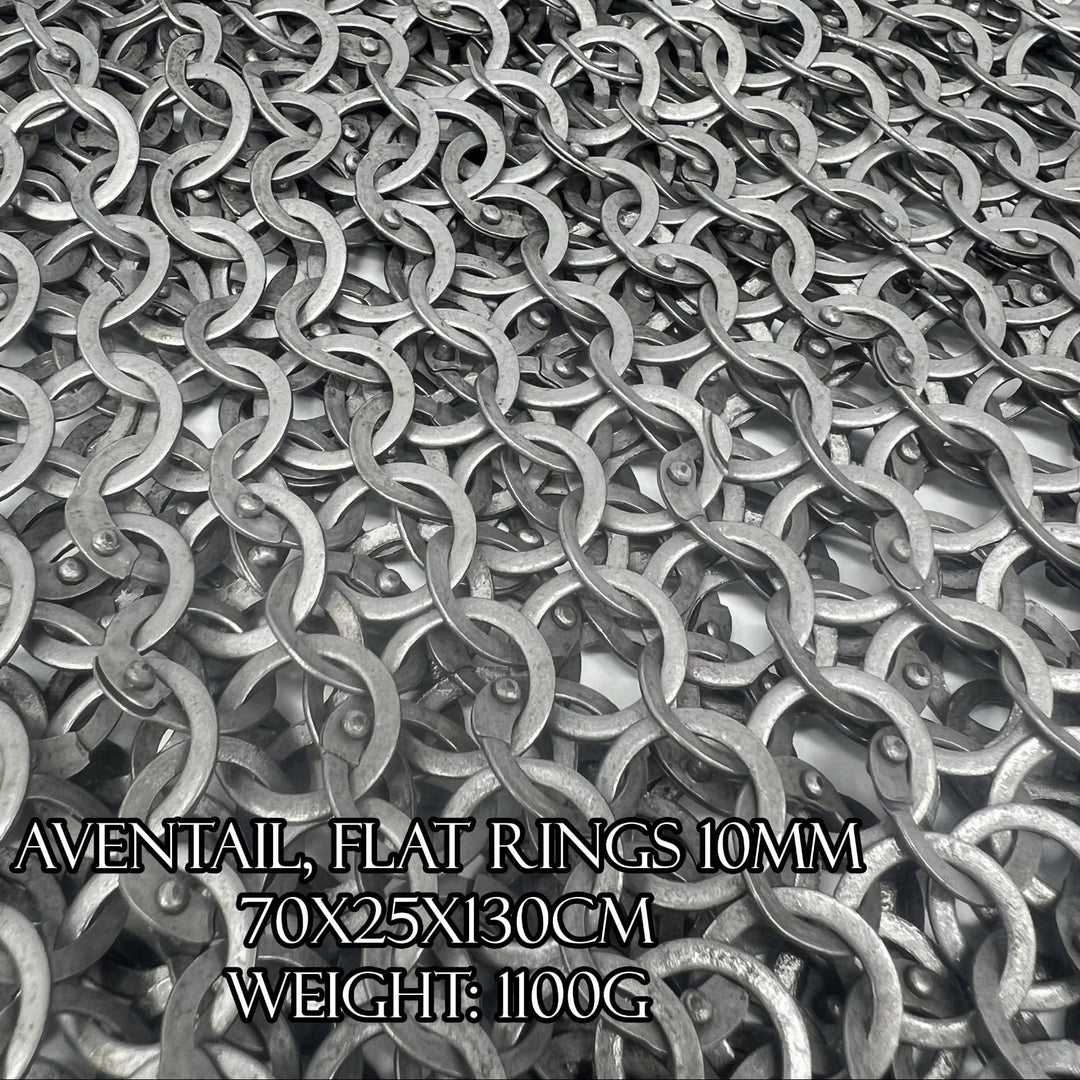 Closed aventail, rings 10mm