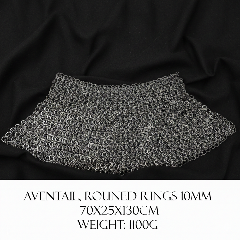 Closed aventail, rings 10mm