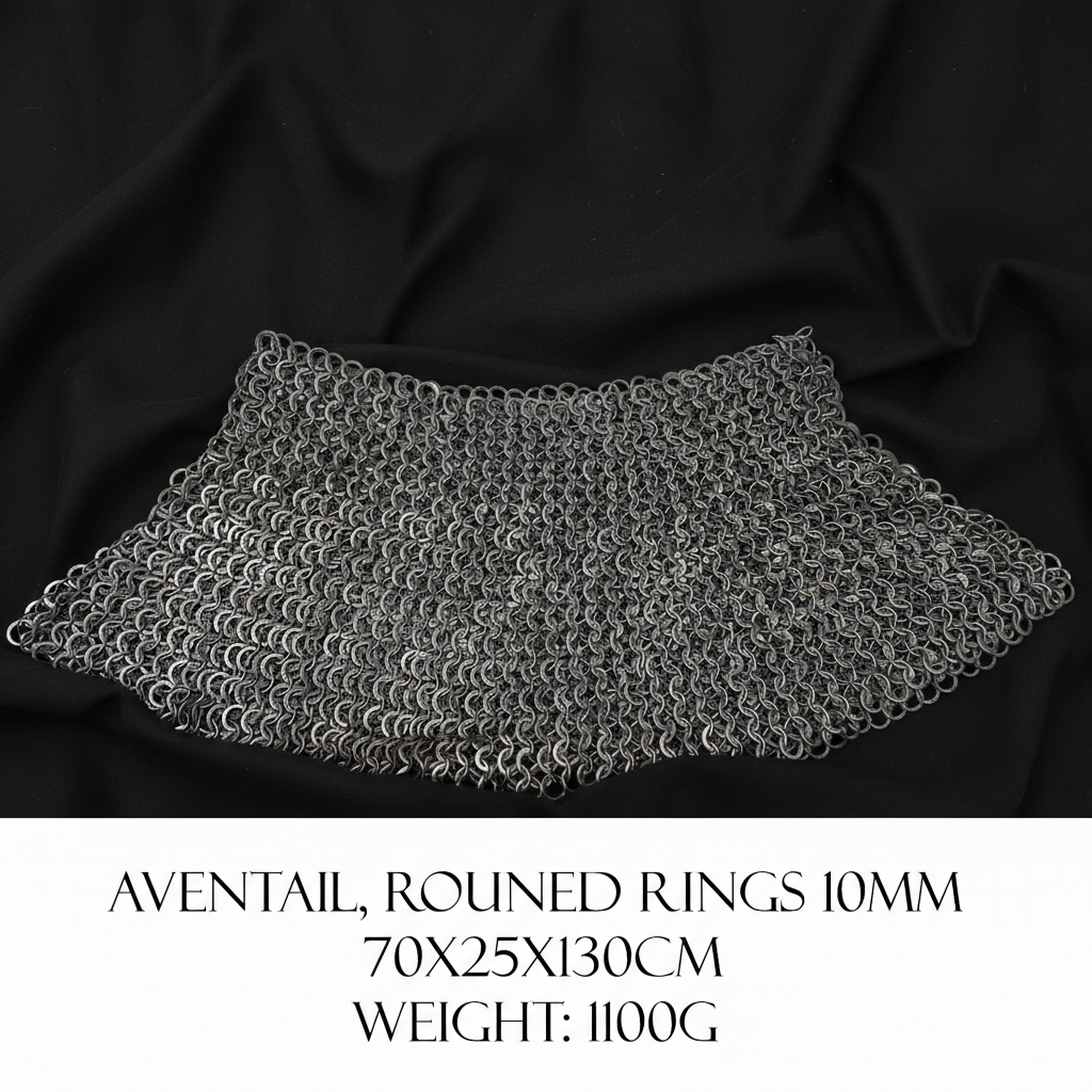 Closed aventail, rings 10mm
