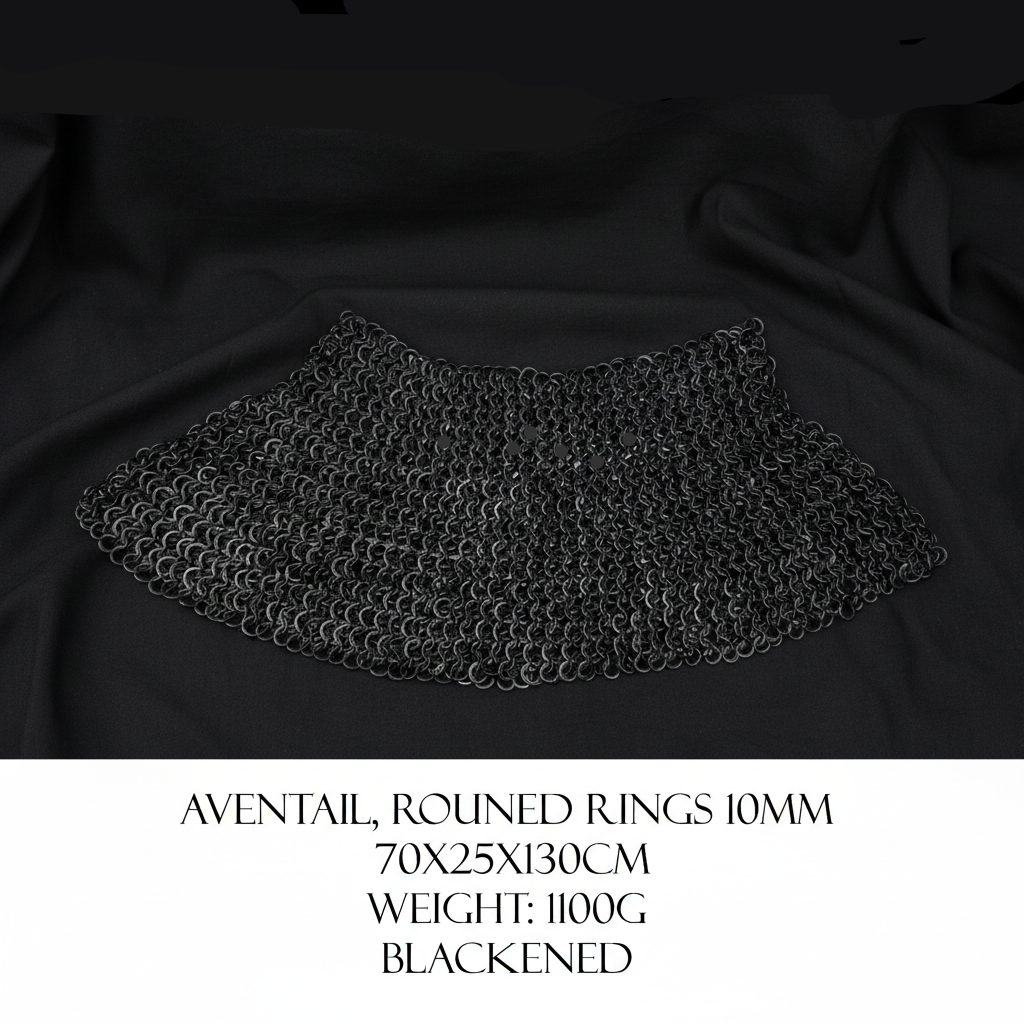 Closed aventail, rings 10mm