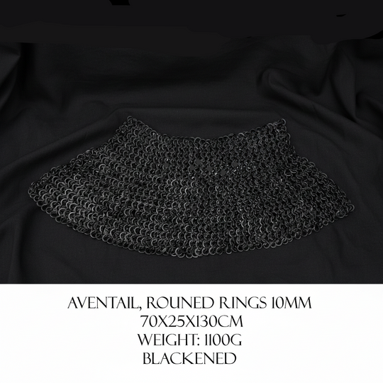 Closed aventail, rings 10mm
