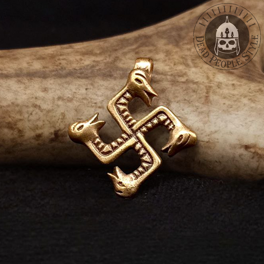 Swastika, amulet (Rus, X-XII c.)