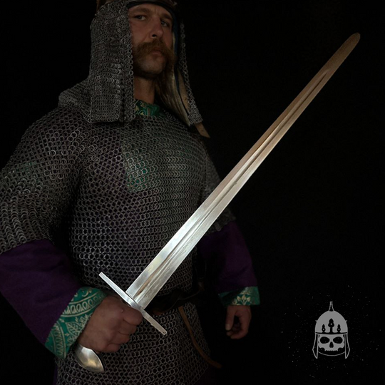 Sword with a scabbard type X, Lake Lednica (Poland, Europe XI-XIII c.)