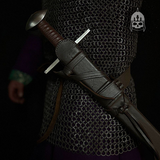Sword with a scabbard type X, Lake Lednica (Poland, Europe XI-XIII c.)