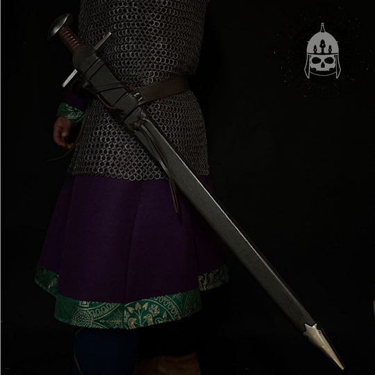 Sword with a scabbard type X, Lake Lednica (Poland, Europe XI-XIII c.)