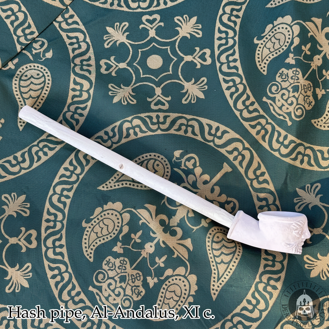 Pipe for smoking hash (Cordoba, Caliphate of Cordoba, Al-Andalus, X-XI c.)
