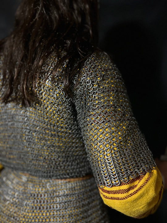 Hauberk Solid/Riveted 9 mm – Short Sleeves (Custom Made Chainmail)
