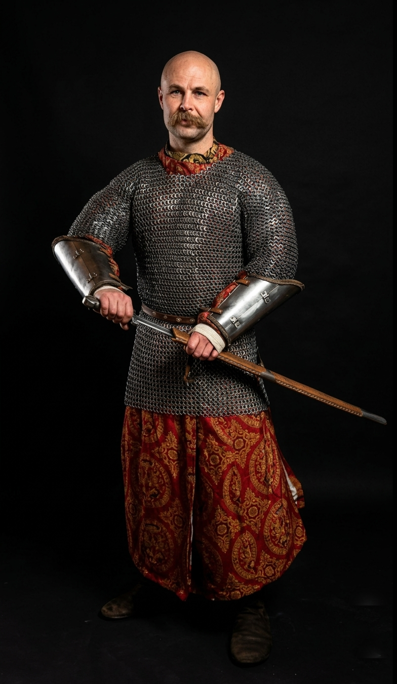 Hauberk Solid/Riveted 9 mm – Short Sleeves (Custom Made Chainmail)