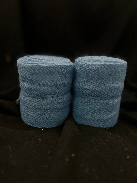 Hand-Woven, plant dyed Leg Wrappings – Authentic Early Medieval Winigas