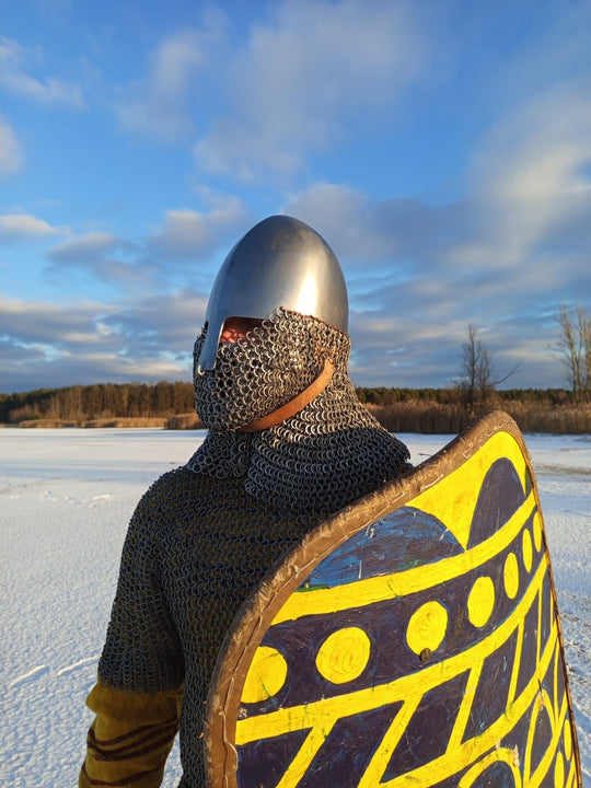 Helmet from Lake Lednica, Norman helmet (Poland, XI c.)