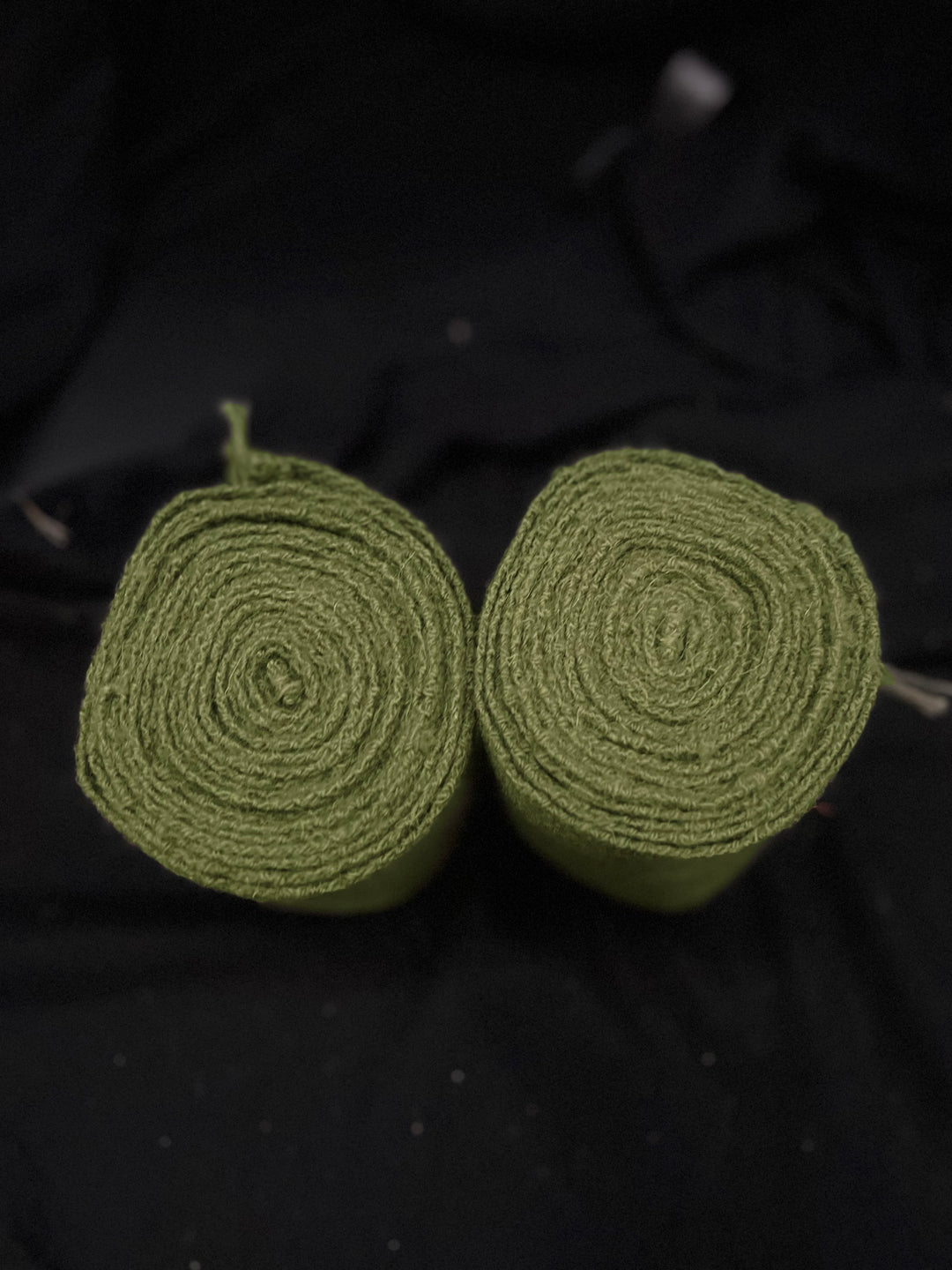 Hand-Woven, plant dyed Leg Wrappings – Authentic Early Medieval Winigas