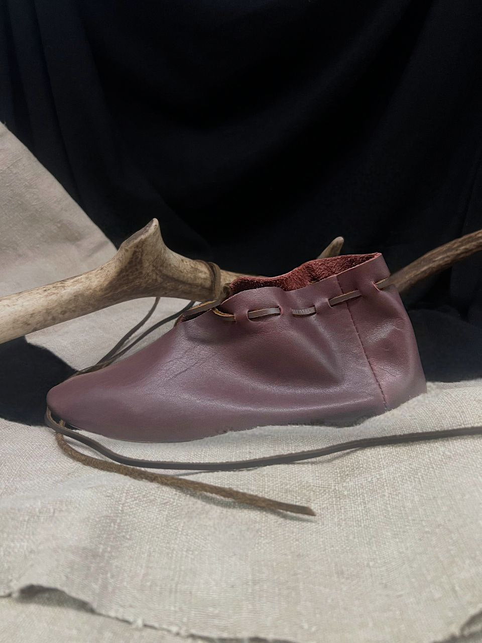 Dark leather shoes (Hedeby, 10th-11th century)