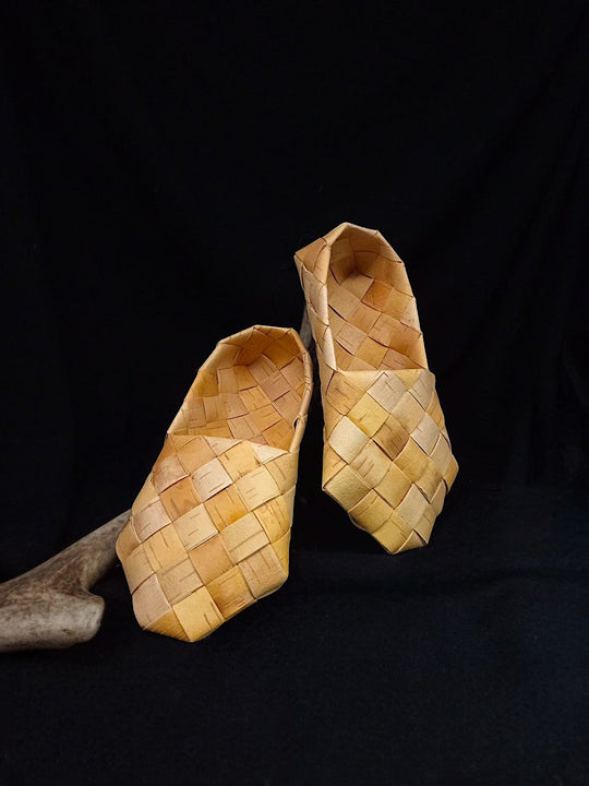 Birch bark shoes