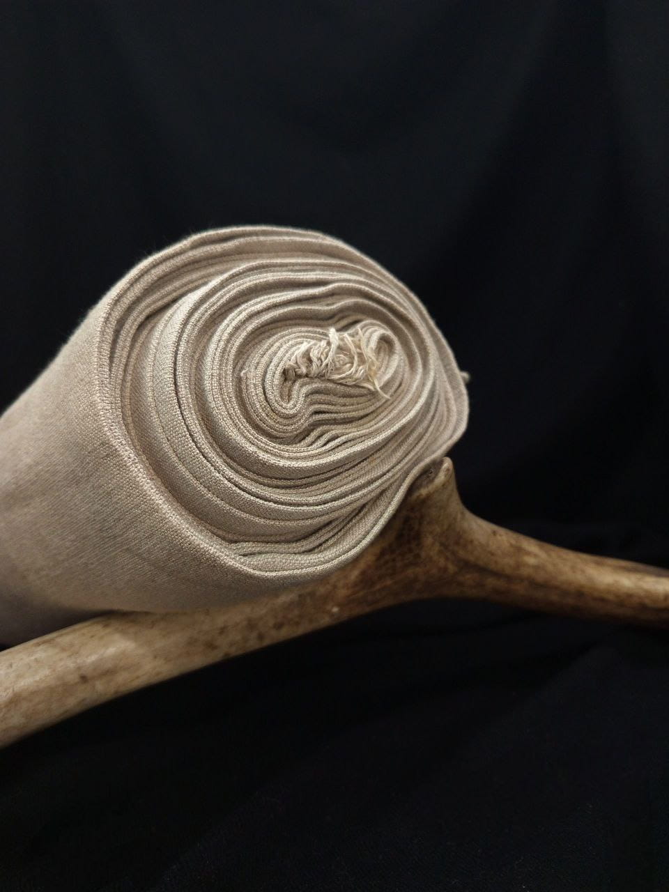 Hand-Woven Linen Fabric