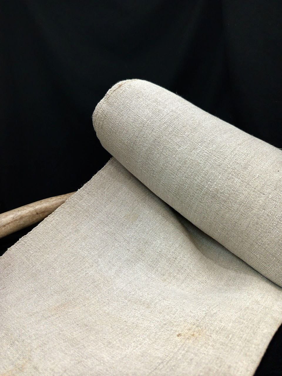 Hand-Woven Linen Fabric
