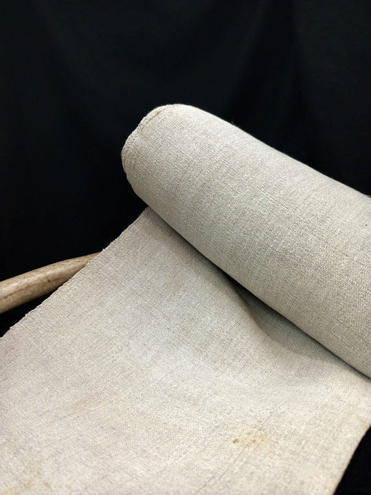 Hand-Woven Linen Fabric