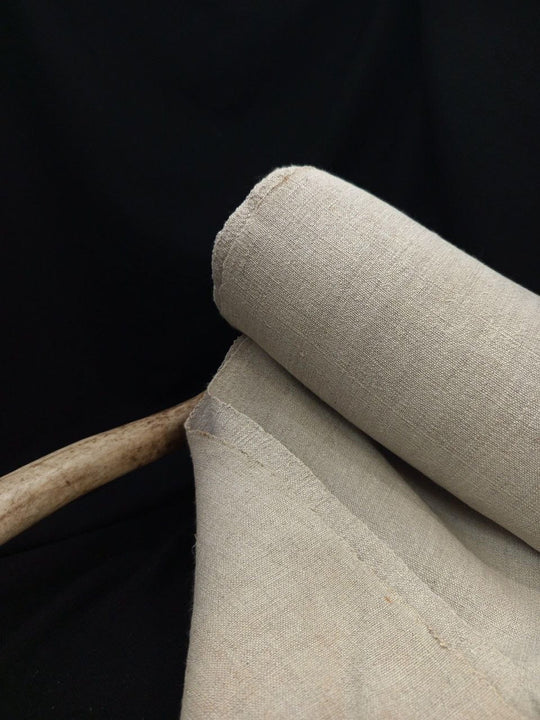 Hand-Woven Linen Fabric
