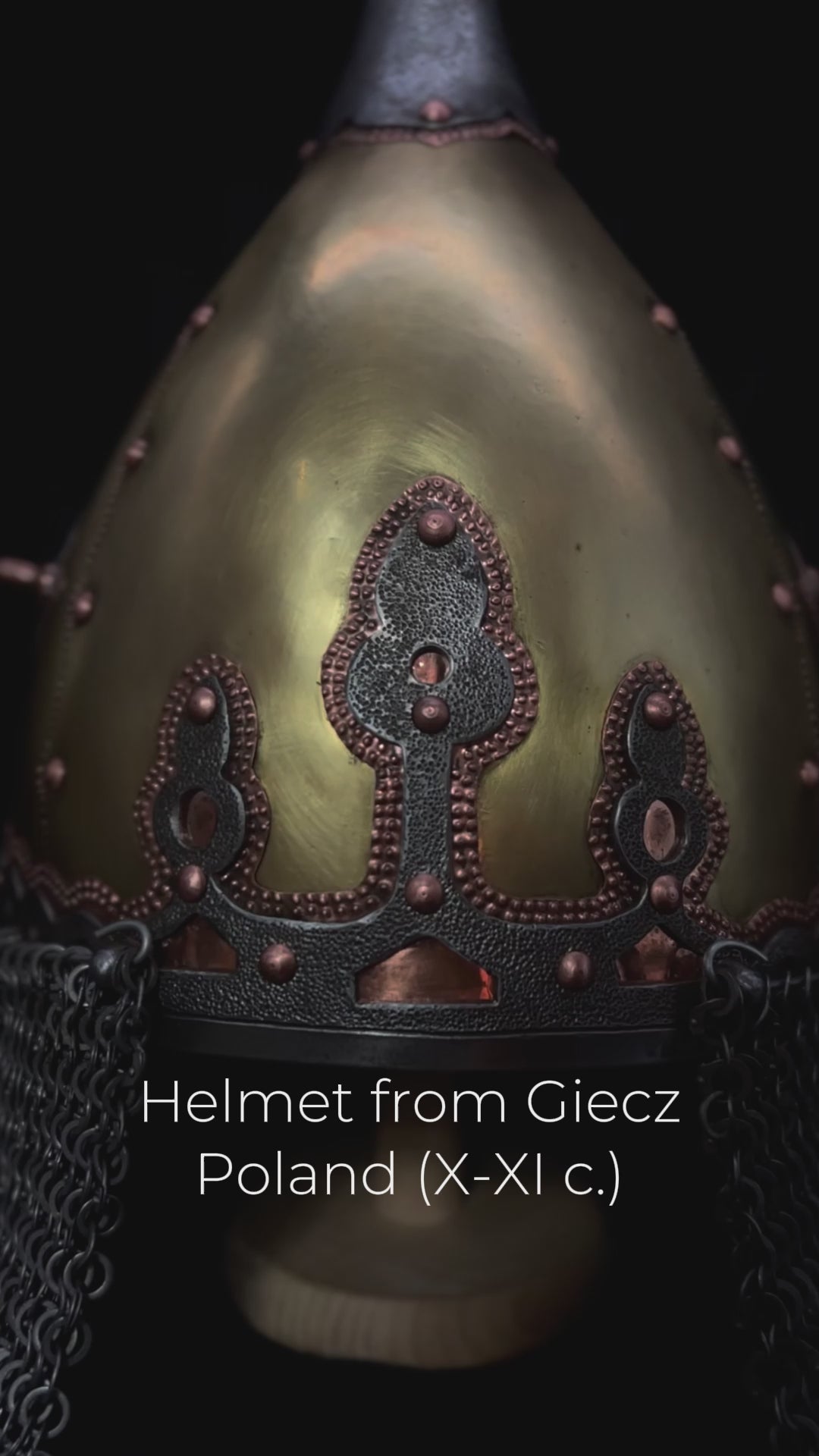 Helmet from Giecz (Poland, 10-11th century)