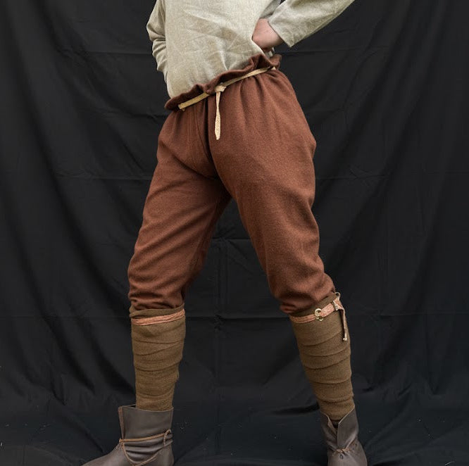 Early medieval wool trousers (Europe VII-XII c.)