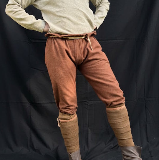 Early medieval wool trousers (Europe VII-XII c.)