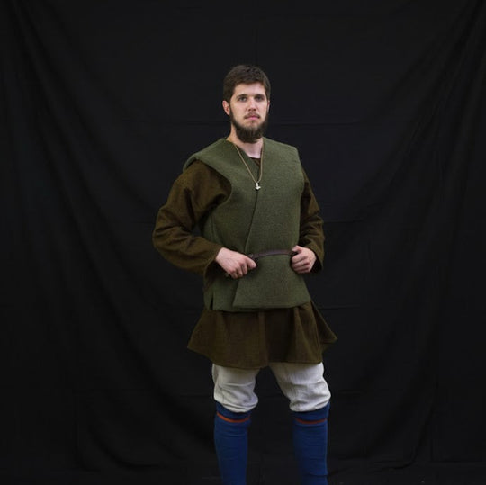 Hedeby vest, combat version (Denmark, X c.)